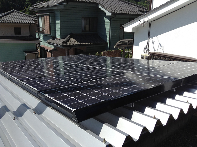 住環境ジャパンの太陽光発電の施工事例