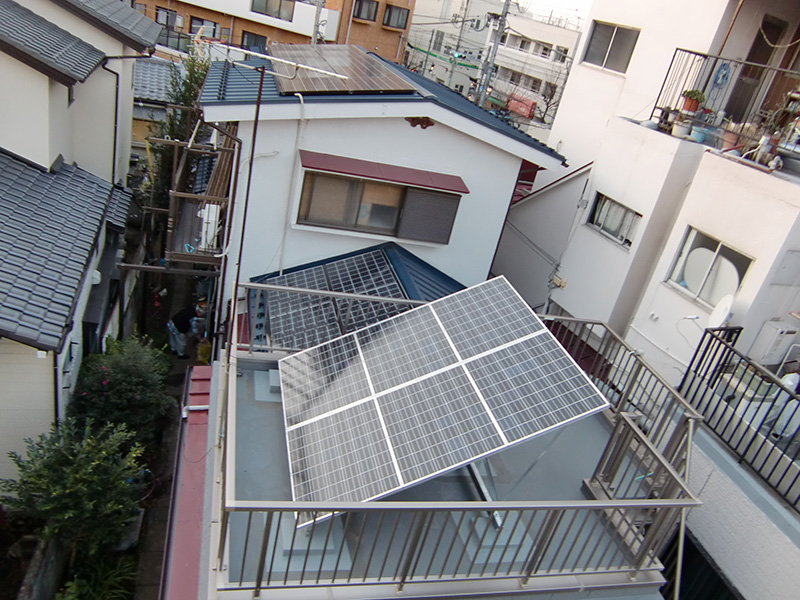 住環境ジャパンの太陽光発電の施工事例