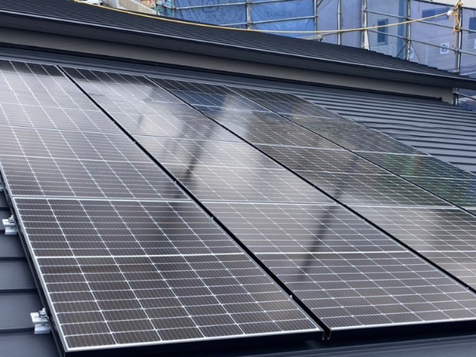 フクデンの太陽光発電の施工事例01