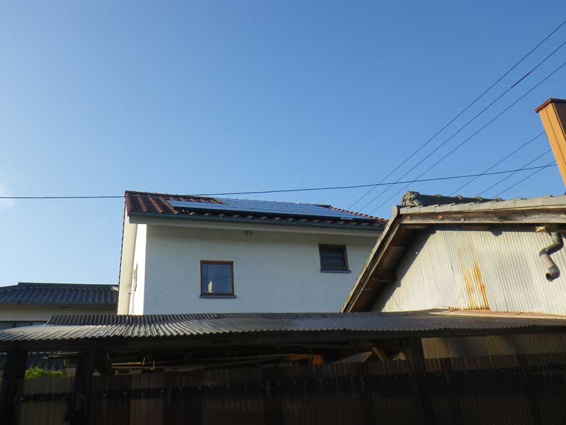 フクデンの太陽光発電の施工事例01