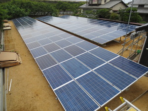サークルメンテナンスの太陽光発電の施工事例01