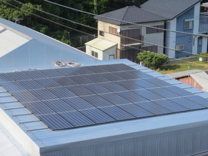 サークルメンテナンスの太陽光発電の施工事例02