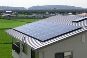 エフコーポレーションの太陽光発電の施工事例01