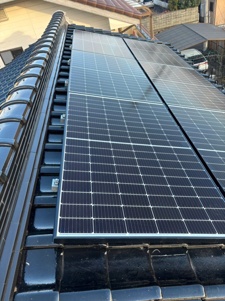 株式会社ジャパンネクストエネルギーの太陽光発電の施工事例
