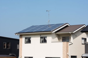 日本クリーンテックの太陽光発電の施工事例01