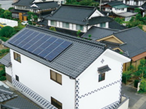 十字屋グループの太陽光発電の施工事例01