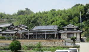 中本屋工務店の太陽光発電の施工事例01
