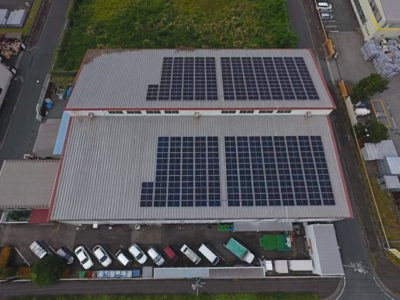 ニチエコの太陽光発電の施工事例
