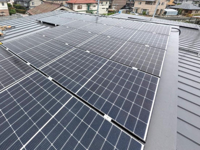 茂山組の太陽光発電の施工事例02