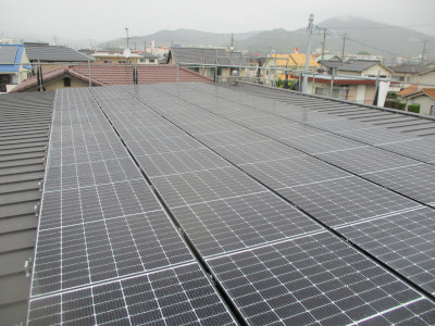 ソーデンの太陽光発電の施工事例