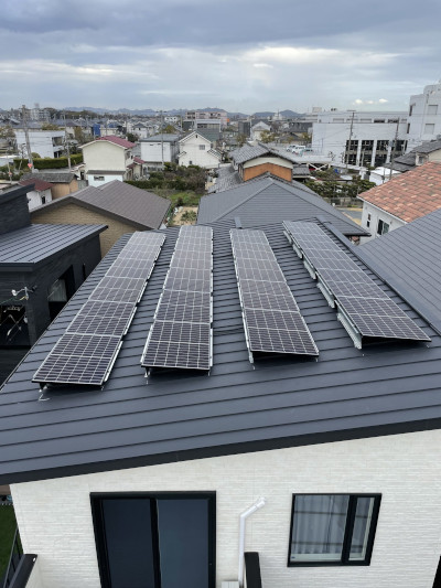 サンライズ株式会社の太陽光発電の施工事例