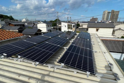 タマキ電創株式会社の太陽光発電の施工事例02